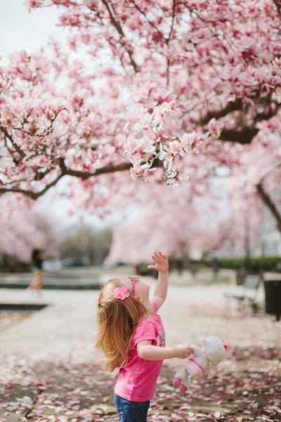 child with glasses